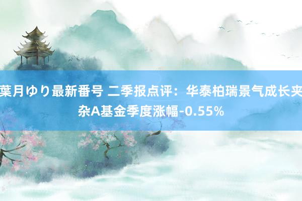 葉月ゆり最新番号 二季报点评：华泰柏瑞景气成长夹杂A基金季度涨幅-0.55%