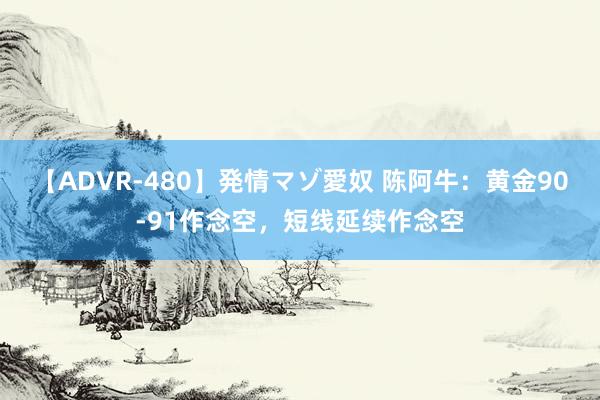 【ADVR-480】発情マゾ愛奴 陈阿牛：黄金90-91作念空，短线延续作念空